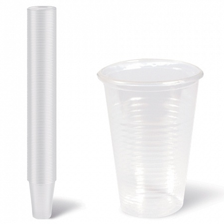 Стакан одноразовый  пластиковый 200 мл. 100 шт.